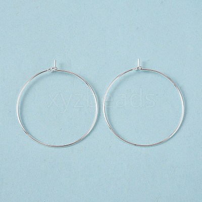 Brass Wine Glass Charm Rings X-EC067-3S-1