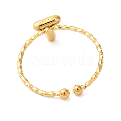 304 Stainless Steel Open Cuff Rings RJEW-K261-02G-T-1