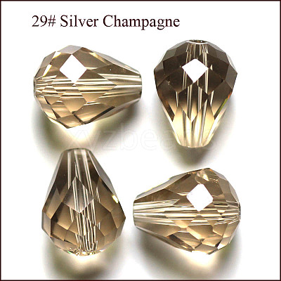Imitation Austrian Crystal Beads SWAR-F062-12x10mm-29-1
