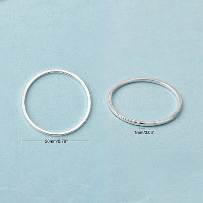 Brass Linking Rings X-KK-S327-06S-20mm-1