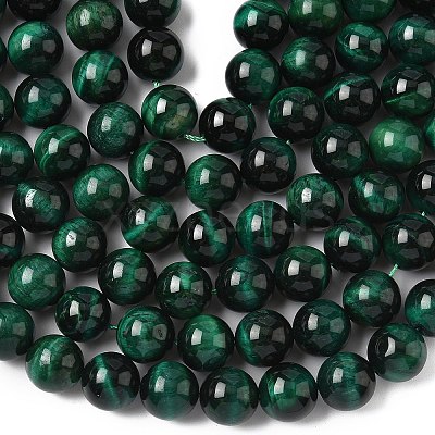 Natural Tiger Eye Beads Strands G-G544-12mm-03-1