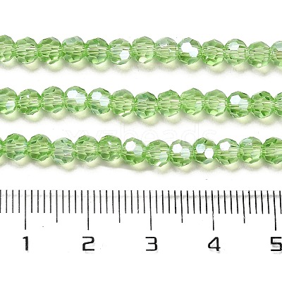 Transparent Glass Beads EGLA-A035-T4mm-B09-1