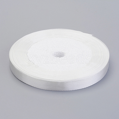 Milk White Satin Ribbon Wedding Sewing DIY X-RC10mmY042-1
