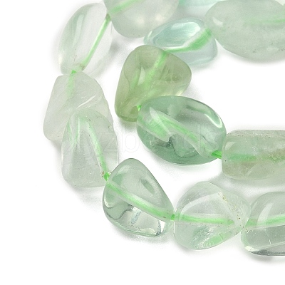 Natural Green Fluorite Beads Strands G-D339-A01-1