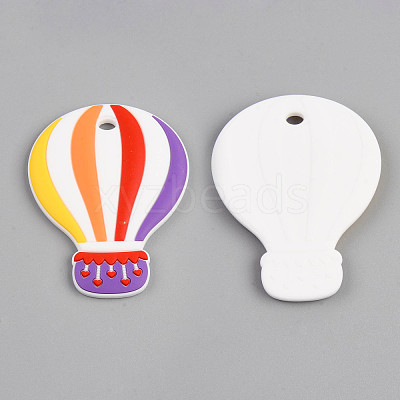 Food Grade Eco-Friendly Silicone Big Pendants SIL-N002-06B-1