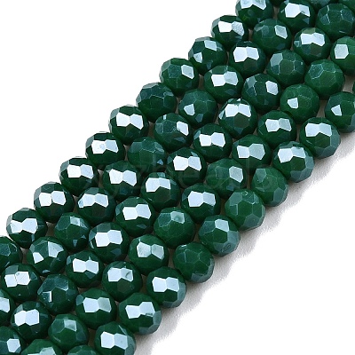 Electroplate Glass Beads Strands LS-EGLA-A044-P4mm-A09-1