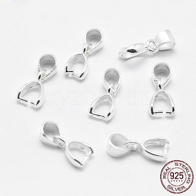 925 Sterling Silver Pendant Bails STER-E050-03S-1