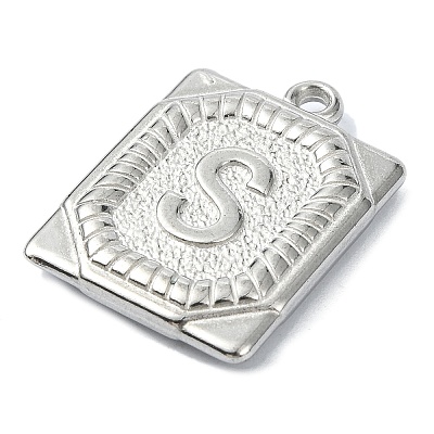 Anti-Tarnish 304 Stainless Steel Pendants STAS-U033-01P-S-1