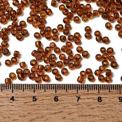 FGB 8/0 Grade A Round Glass Seed Beads SEED-Q006-3mm-F24-1