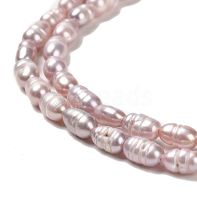 Natural Cultured Freshwater Pearl Beads Strands PEAR-E016-128-1