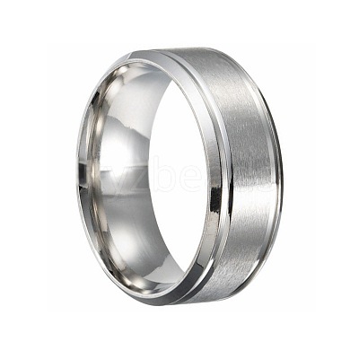 201 Stainless Steel Finger Rings for Men WG1765E-24-1