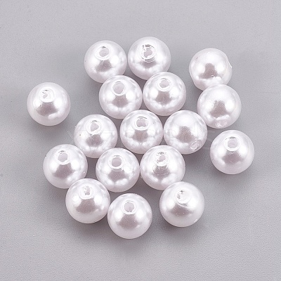 ABS Plastic Imitation Pearl Beads LS-X-KY-G009-10mm-03-1