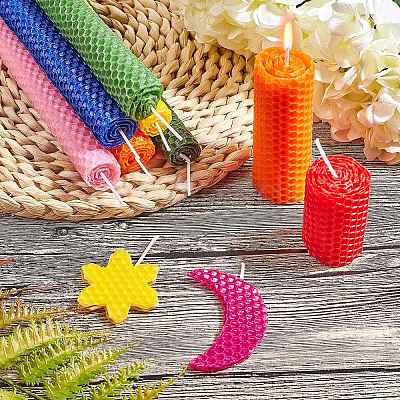 Beeswax Honeycomb Sheets DIY-WH0162-55B-03-1