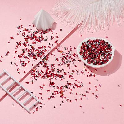 Imitation Pearl Acrylic Beads OACR-S011-2.5mm-ZM-1