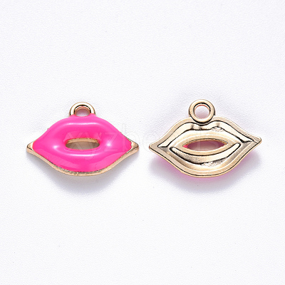Alloy Enamel Pendants ENAM-S121-093A-1