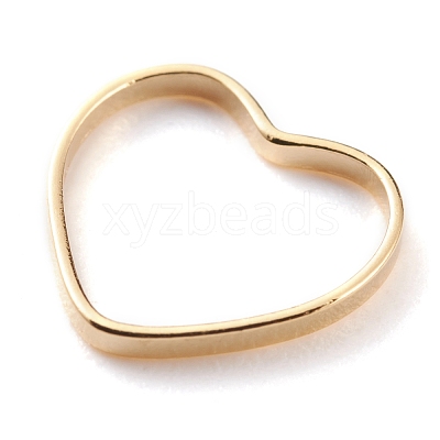 Brass Linking Rings KK-Y003-02D-G-1