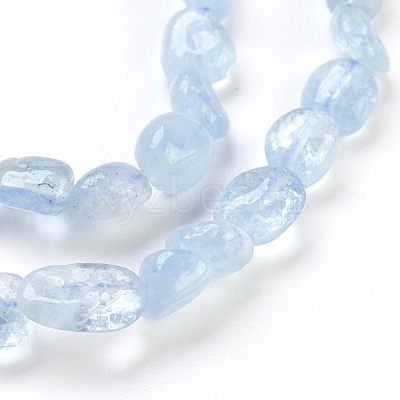 Natural Aquamarine Beads Strands G-F575-11-1