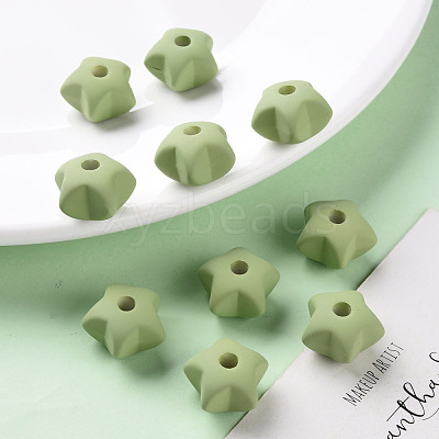 Acrylic Beads OACR-S039-01-83-1