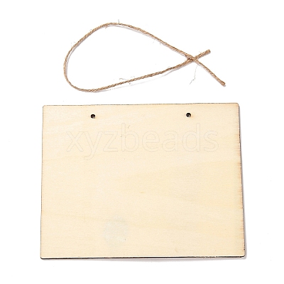 DIY Scarecrow & Bird Wood Painting Handmade Materials Package for Parent-Child DIY-P036-01-1