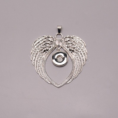 Wing Alloy Pendant Setting MAK-WH0011-02-1