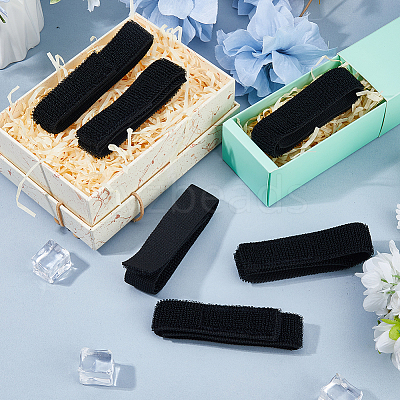 16Pcs Polyester & Nylon Elastic Straps with Hook and Loop Fastener AJEW-FH0007-61A-1