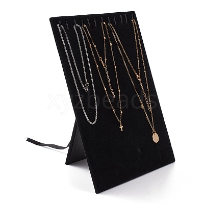Wood Jewelry Necklace Display Planks NDIS-N003-03-1