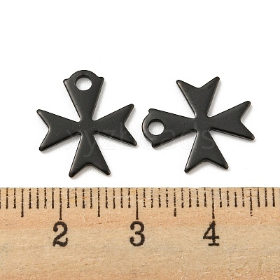 Ion Plating(IP) 304 Stainless Steel Charms STAS-C043-49B-1