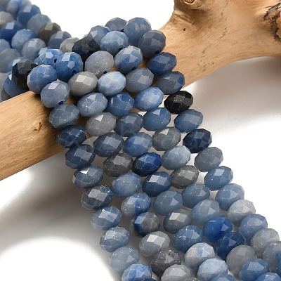 Natural Blue Aventurine Beads Strands G-Z111-A03-1