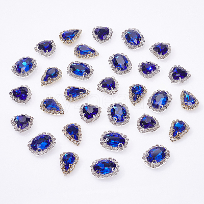 30Pcs 3 Style Sew on Rhinestone GLAA-GA0001-63B-1