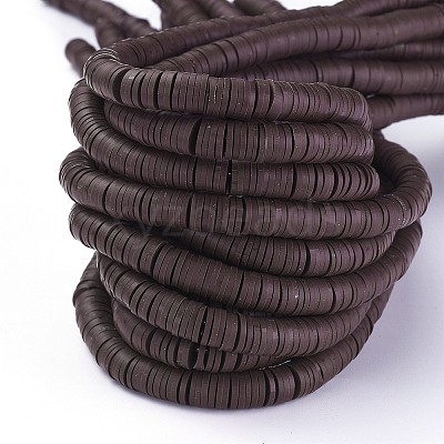 Handmade Polymer Clay Beads X-CLAY-R067-8.0mm-38-1