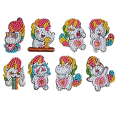 DIY Diamond Painting Sticker Kit PW-WG70048-44-1