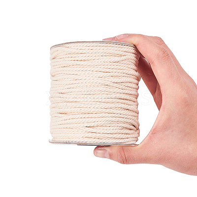 Round Cotton Twist Threads Cords OCOR-L006-D-15-1