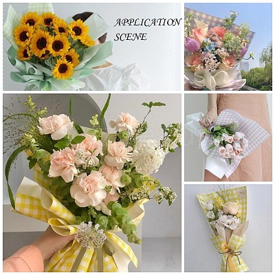 Waterproof Gift & Flower Wrapping Paper DIY-G038-01F-1