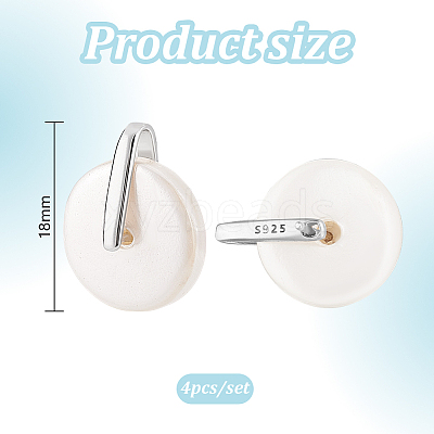 Shell Pearl Pendants PALLOY-PH01708-1
