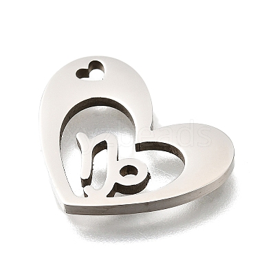 201 Stainless Steel Pendants STAS-A116-01P-10-1