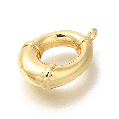 Rack Plating Brass Pendants KK-I722-08G-O-1