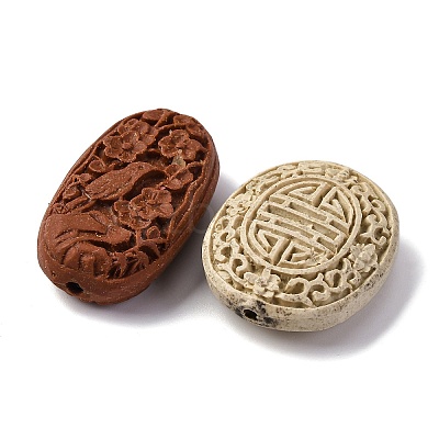 Cinnabar Beads CARL-K001-04-1