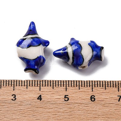 Handmade Porcelain Beads PORC-R002-02K-1