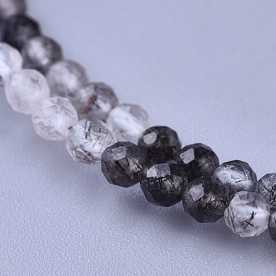 Natural Rutilated Quartz Beaded Necklaces NJEW-K114-B-A05-1