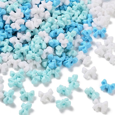 Opaque Acrylic Beads SACR-D009-01F-1