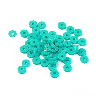Handmade Polymer Clay Beads CLAY-R067-4.0mm-34-1