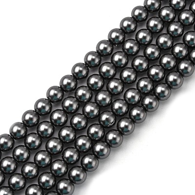 Eco-Friendly Glass Pearl Beads HY-J002-8mm-HX088-1