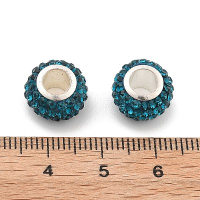 Rondelle Polymer Clay European Beads FIND-U001-01H-1