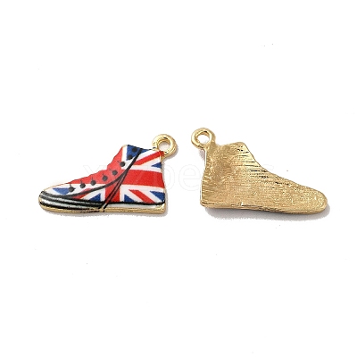 Alloy Enamel Pendants LS-ENAM-D043-09G-04-1