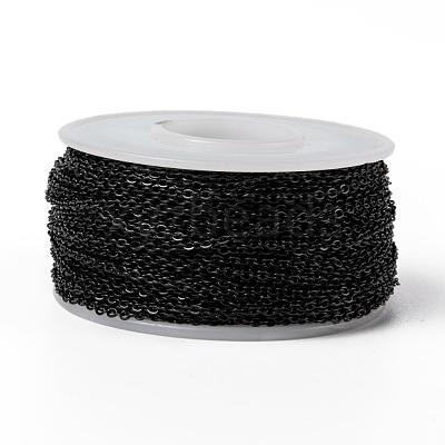 Handmade 304 Stainless Steel Cable Chains STAS-P213-05B-01-1