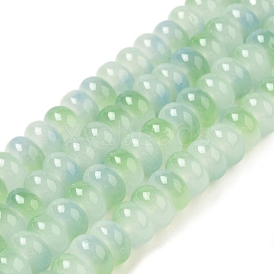 Baking Paint Glass Beads Strands DGLA-C003-01J-1