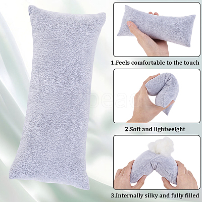 2Pcs Velvet Watch Pillow Jewelry Displays ODIS-BBC0001-07A-1