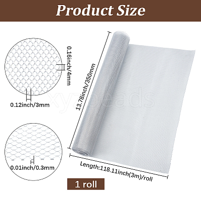 3M Aluminum Mesh Sheet AJEW-GF0013-48H-1
