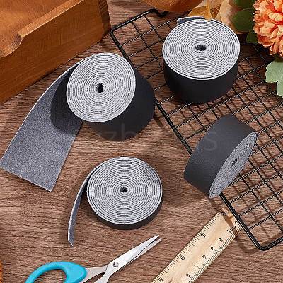 Flat Microfiber Imitation Leather Cord LC-WH0006-07A-02-1
