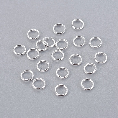 Tarnish Resistant 304 Stainless Steel Open Jump Rings STAS-E464-09K-S-1
